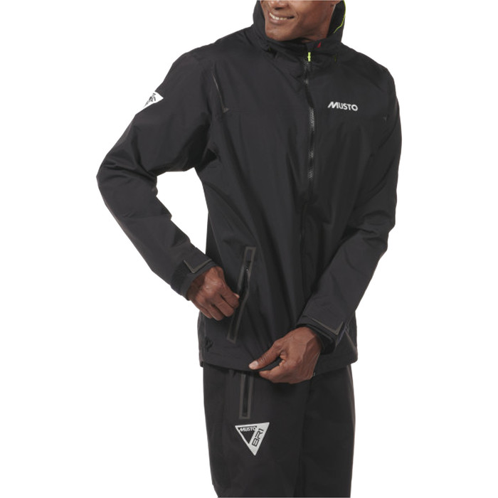 2024 Musto Mens BR1 Solent Sailing Jacket 82400 - Black